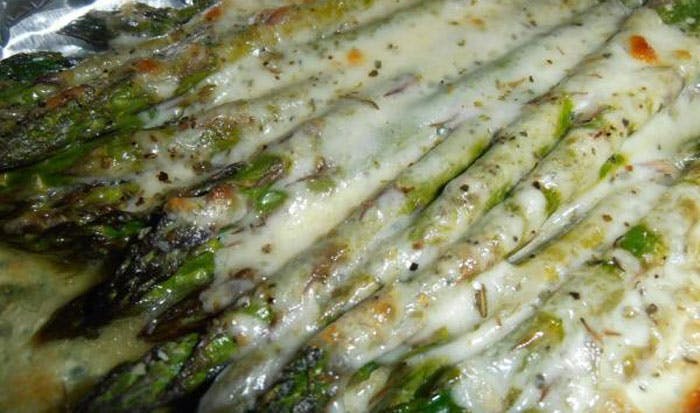 Cover Image for Cheesy Baked Asparagus