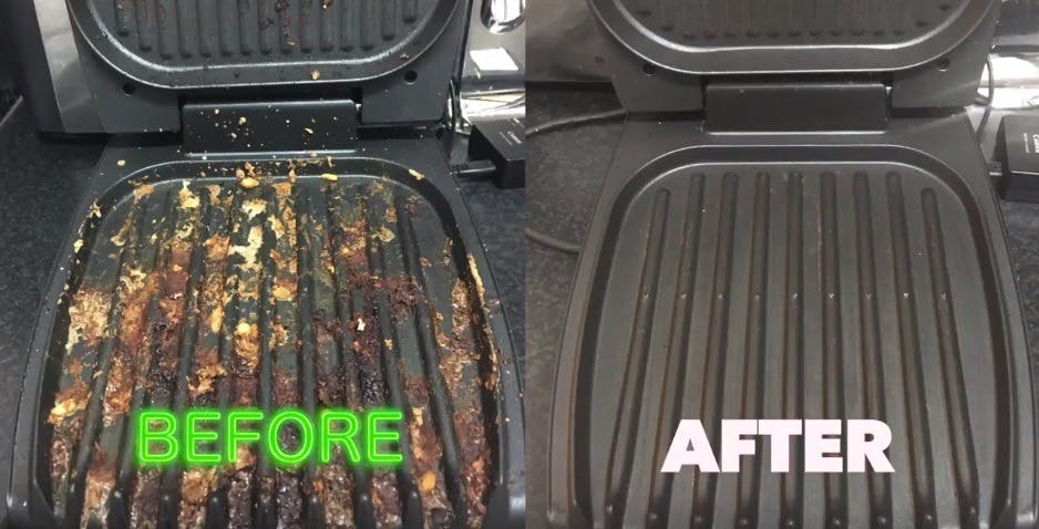 Cover Image for How to Clean a George Foreman Grill Without Any Scrubbing