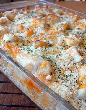 Cover Image for Cheesy Chicken Ranch Lasagna