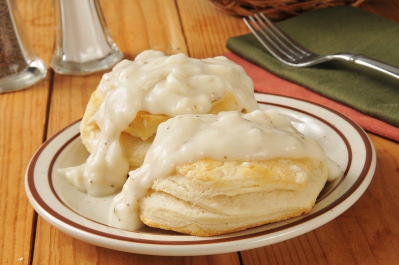 Cover Image for CLASSIC BUTTERMILK BISCUITS WITH GRAVY