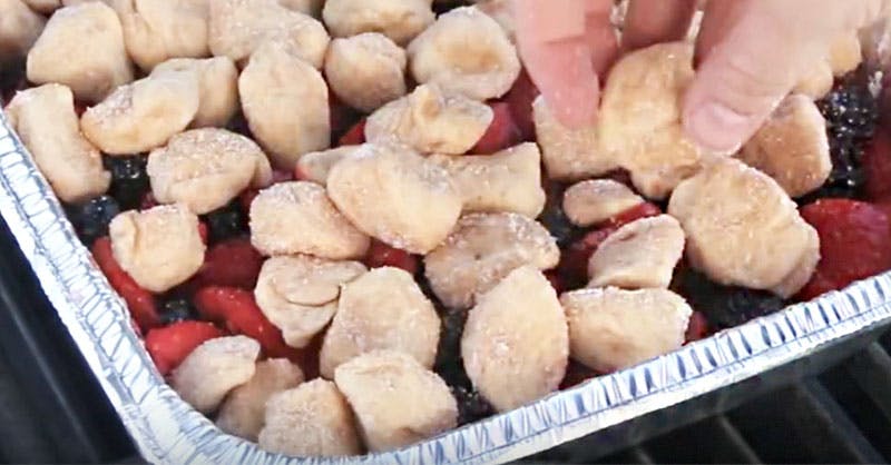 Cover Image for Cut Up Some Biscuits, Add Some Fresh Berries, And Throw It On The Grill. In No Time At All You’ll Have An Unbelievable Dessert Your Whole Family Will Enjoy