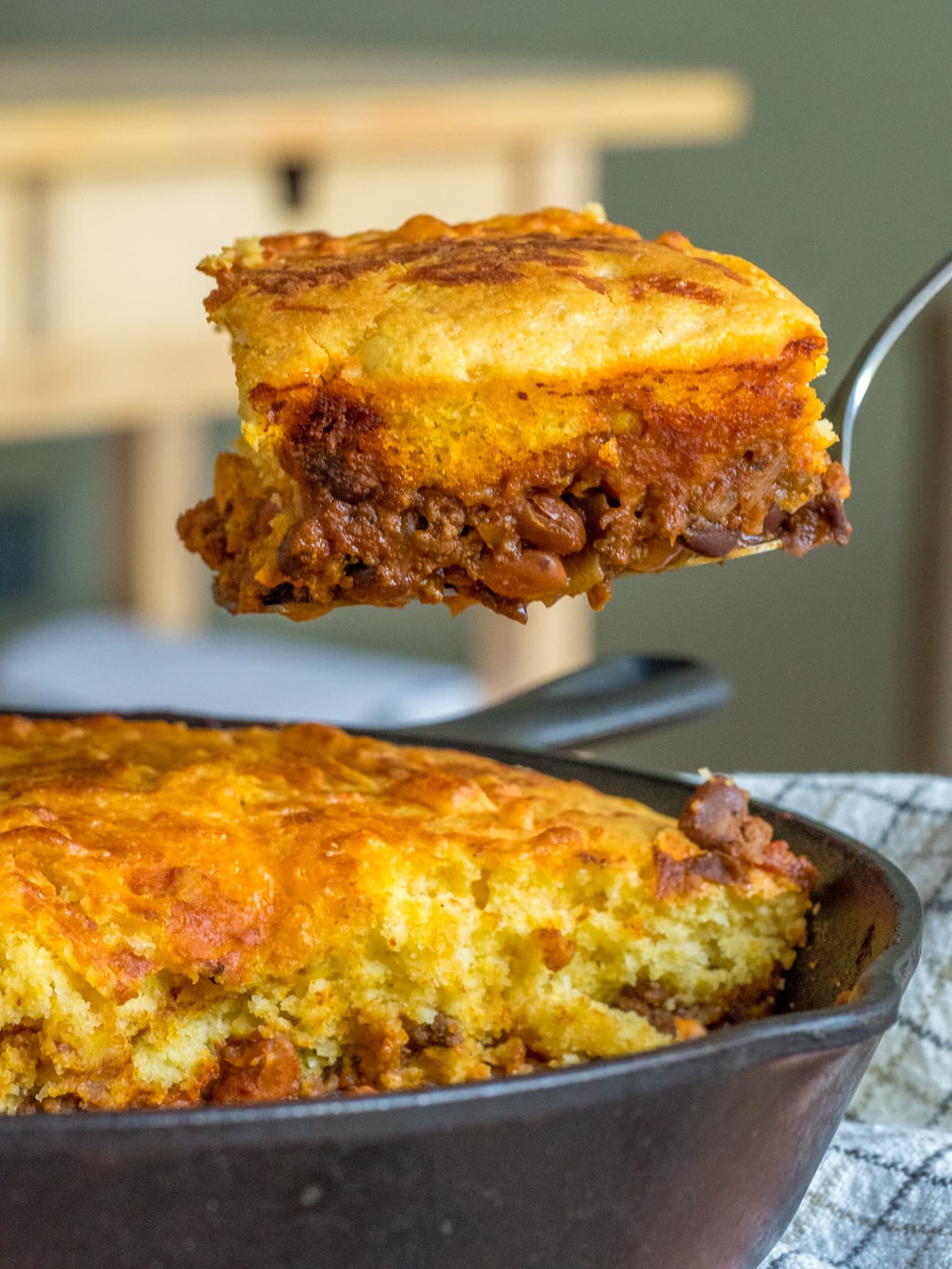 Cover Image for Chili Cornbread Pot Pie