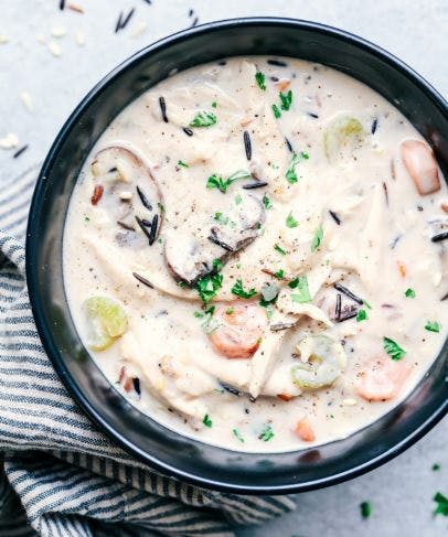 Cover Image for Creamy Turkey Wild Rice Soup