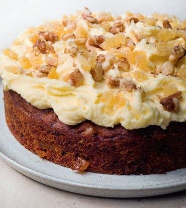 Cover Image for GINGER AND WALNUT CARROT CAKE