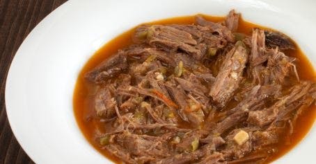 Cover Image for Slow Cooker Spicy Shredded Beef – Perfect For Tacos!