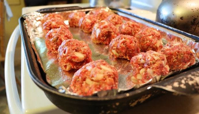 Cover Image for INCREDIBLE BAKED MEATBALLS RECIPE