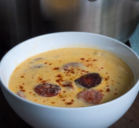 Cover Image for Kielbasa Cheese Soup