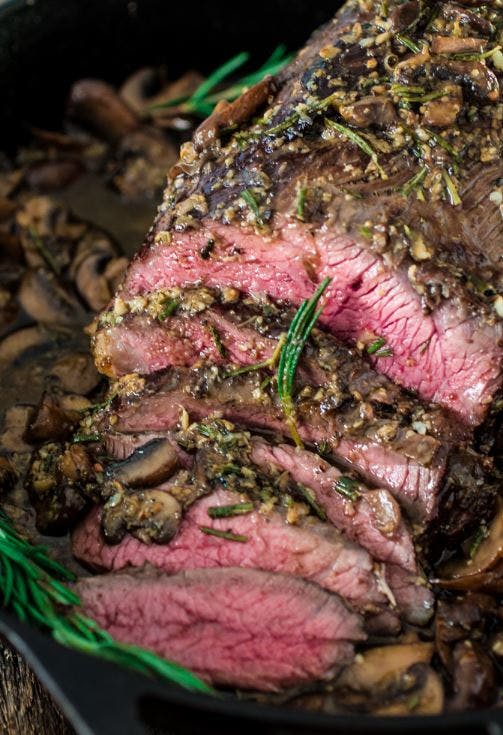 Cover Image for ROSEMARY AND GARLIC ROAST BEEF