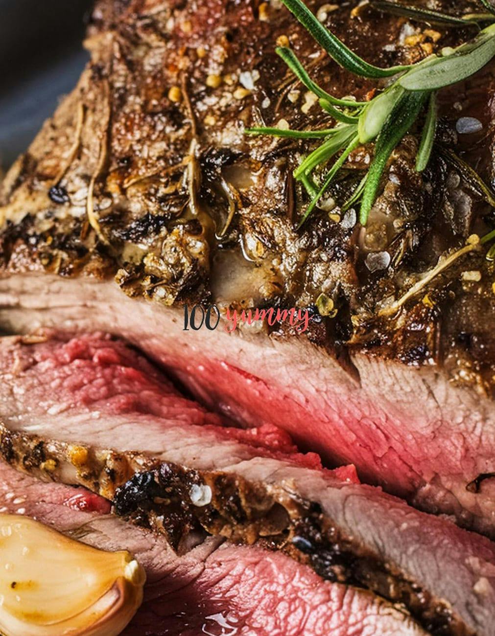 Cover Image for ROSEMARY AND GARLIC ROAST BEEF