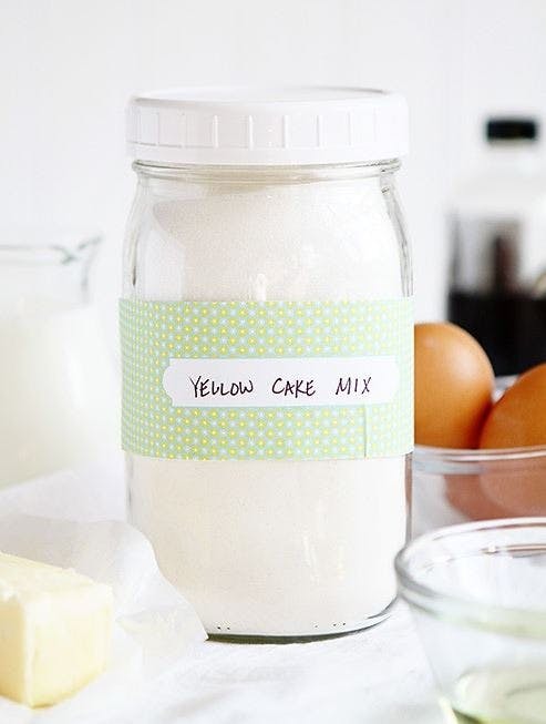 Cover Image for Homemade yellow cake mix