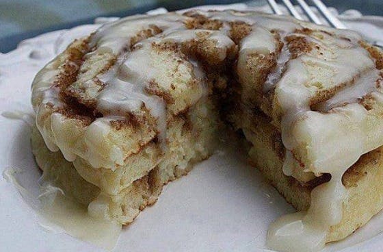 Cover Image for Cinnamon Roll Pancakes