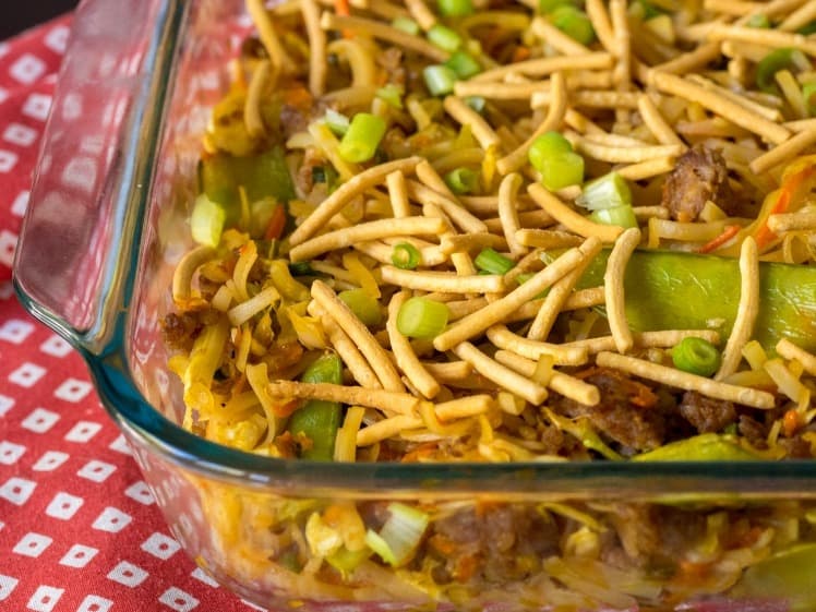 Cover Image for Crispy Egg Roll Casserole