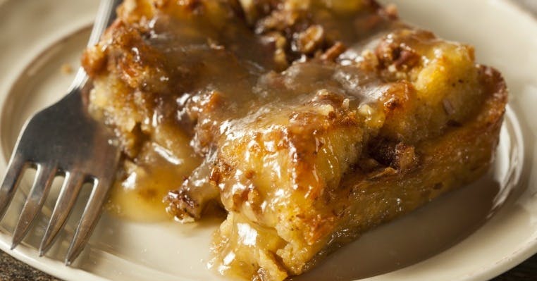 Cover Image for Drunken Bourbon Bread Pudding – A New Orleans Specialty