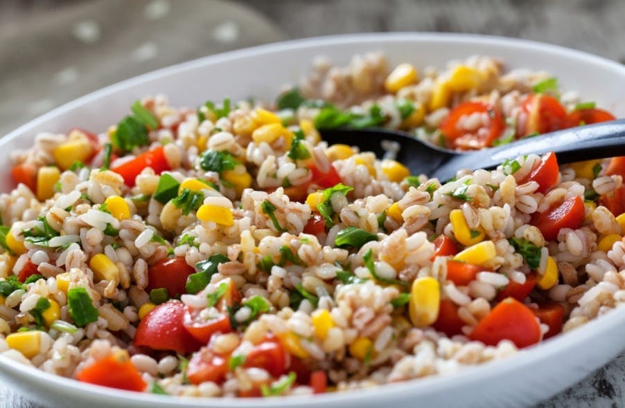 Cover Image for Fresh Orzo Salad With Barley And Rice