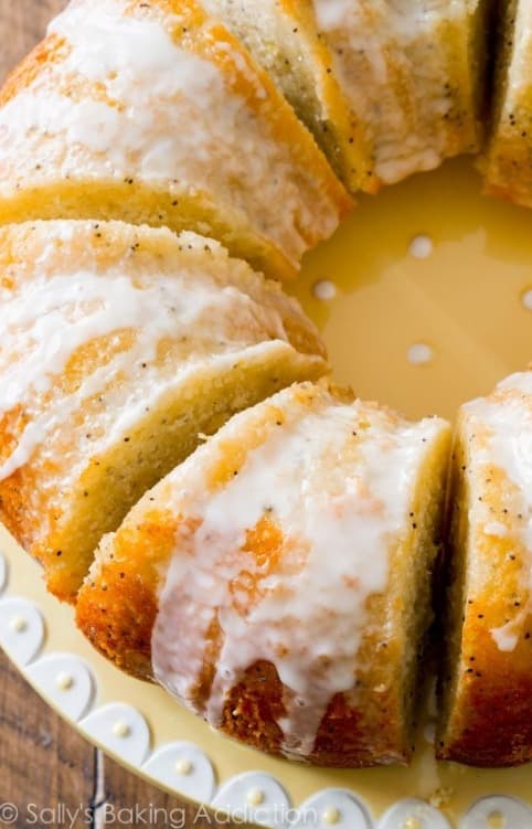 Cover Image for Glazed Lemon Poppy Seed Bundt Cake