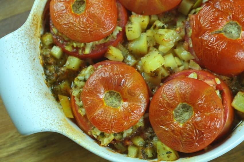 Cover Image for Rice-Stuffed Tomatoes Recipe