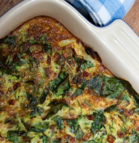 Cover Image for Spinach Kale Egg Bake