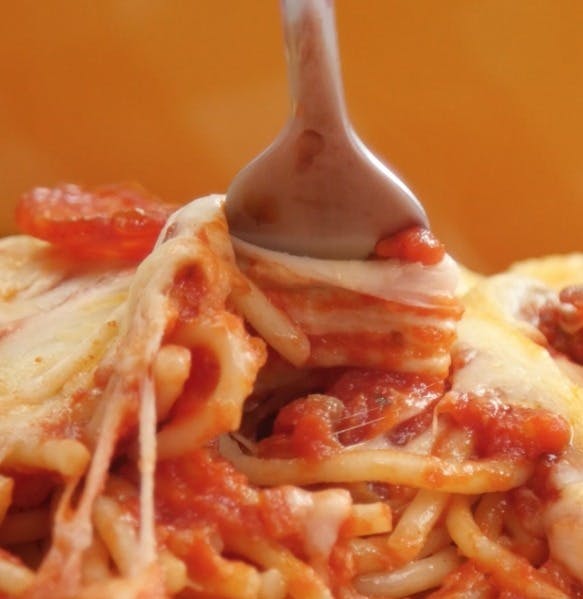 Cover Image for The Great Pizza Spaghetti Casserole ... completely Italian Recipe