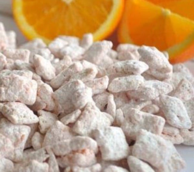 Cover Image for Orange Creamsicle Puppy Chow