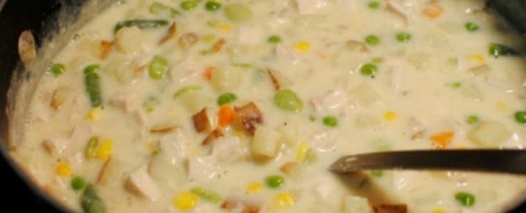 Cover Image for Chunky, Creamy, And Heartwarming Chicken Pot Pie Soup