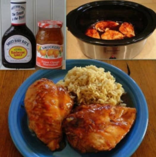 Cover Image for EASY CROCK POT ORANGE CHICKEN