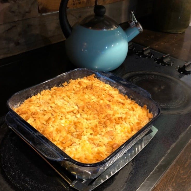 Cover Image for Cheesy Pineapple Casserole