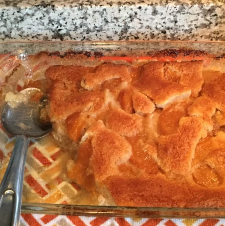 Cover Image for EASY Peach Cobbler Recipe