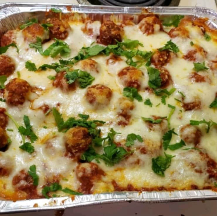 Cover Image for Enchilada Meatball Casserole