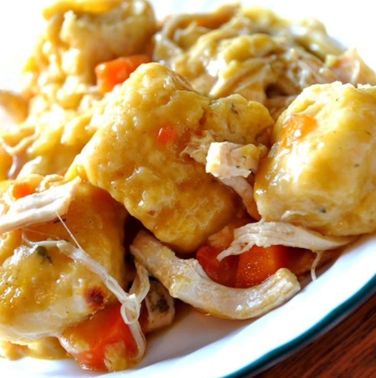 Cover Image for Slow Cooker Chicken And Dumplings