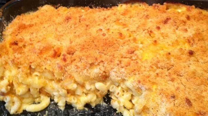 Cover Image for Smoky Four Cheese Macaroni Bake