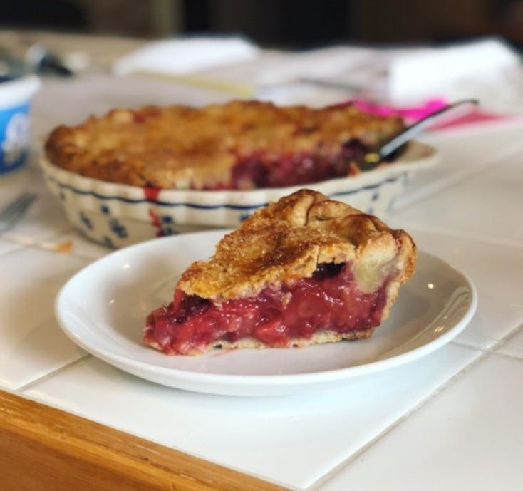 Cover Image for Strawberry And Rhubarb Pie