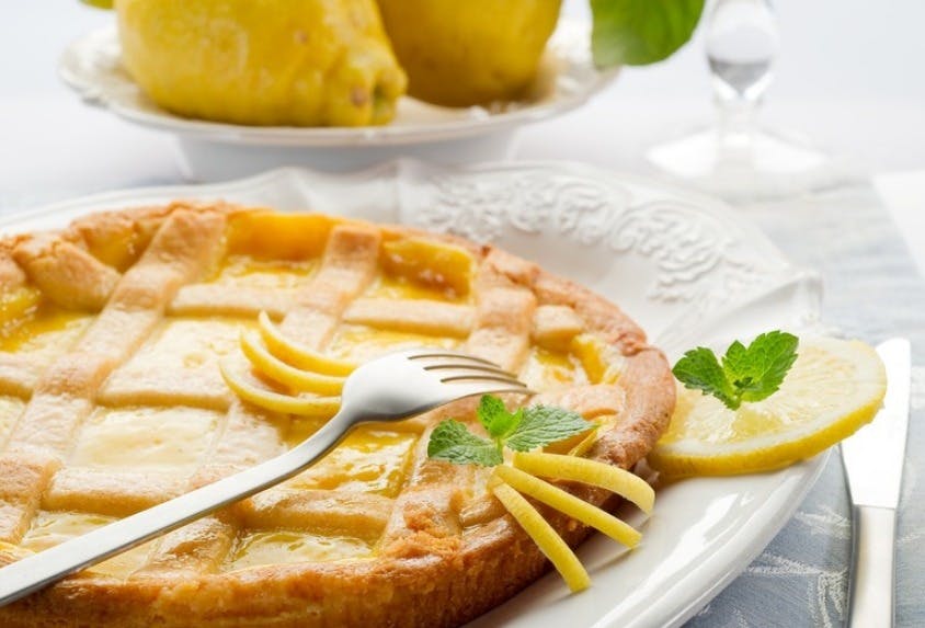 Cover Image for WHO NEEDS LEMON BARS WHEN YOU CAN MAKE THIS LEMON CHESS PIE? THE CRUST & FILLING IS WAY BETTER!