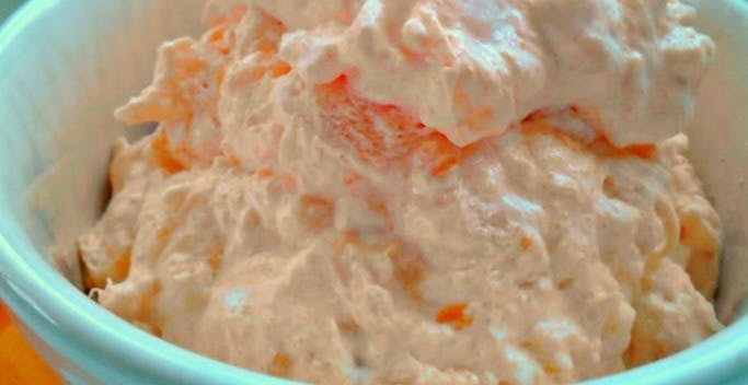Cover Image for Fluffy Orange Cream Fruit Dessert – It’s A Hit With The Kids!