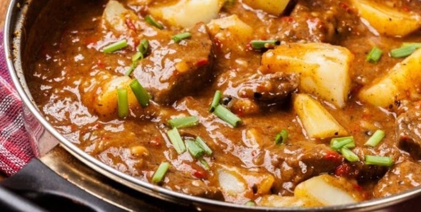 Cover Image for Best Slow Cooker Chunky Beef & Potato Stew