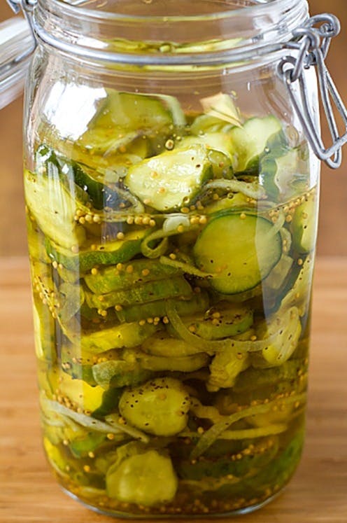 Cover Image for REFRIGERATOR BREAD AND BUTTER PICKLES