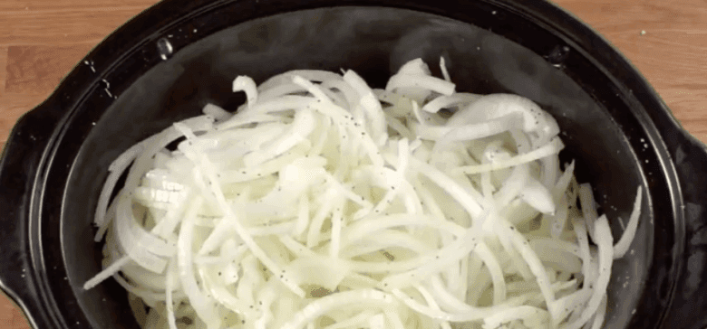 Cover Image for He Puts Three Pounds of Onions In A Crockpot Overnight Resulting In The Best Version I've Had