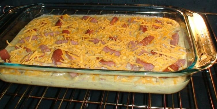 Cover Image for This County Fair Corndog Casserole Will have You Feeling Like You’re At The top Of The Ferris Wheel