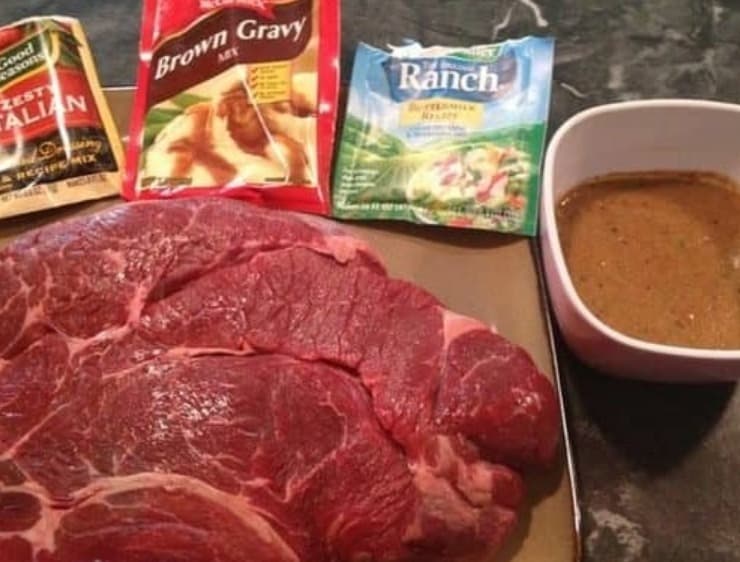 Cover Image for Most amazing and super easy pot roast in a slow cooker